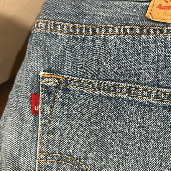 2 pair - Levi Strauss 502 jeans Super Tall - Waist 36 Inseam 37 - Picture 3 of 9